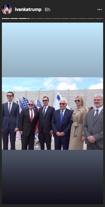 Illustration for article titled Unpaid White House Employee Representing the Nation at the Dreaded Opening of the New U.S. Embassy in Jerusalem